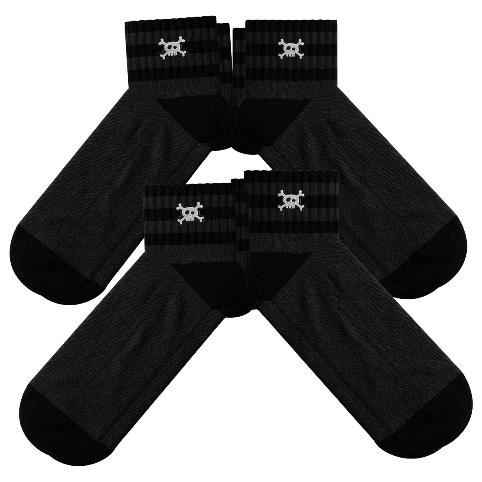 Pirate Pack 4-Pack Quarter Socks