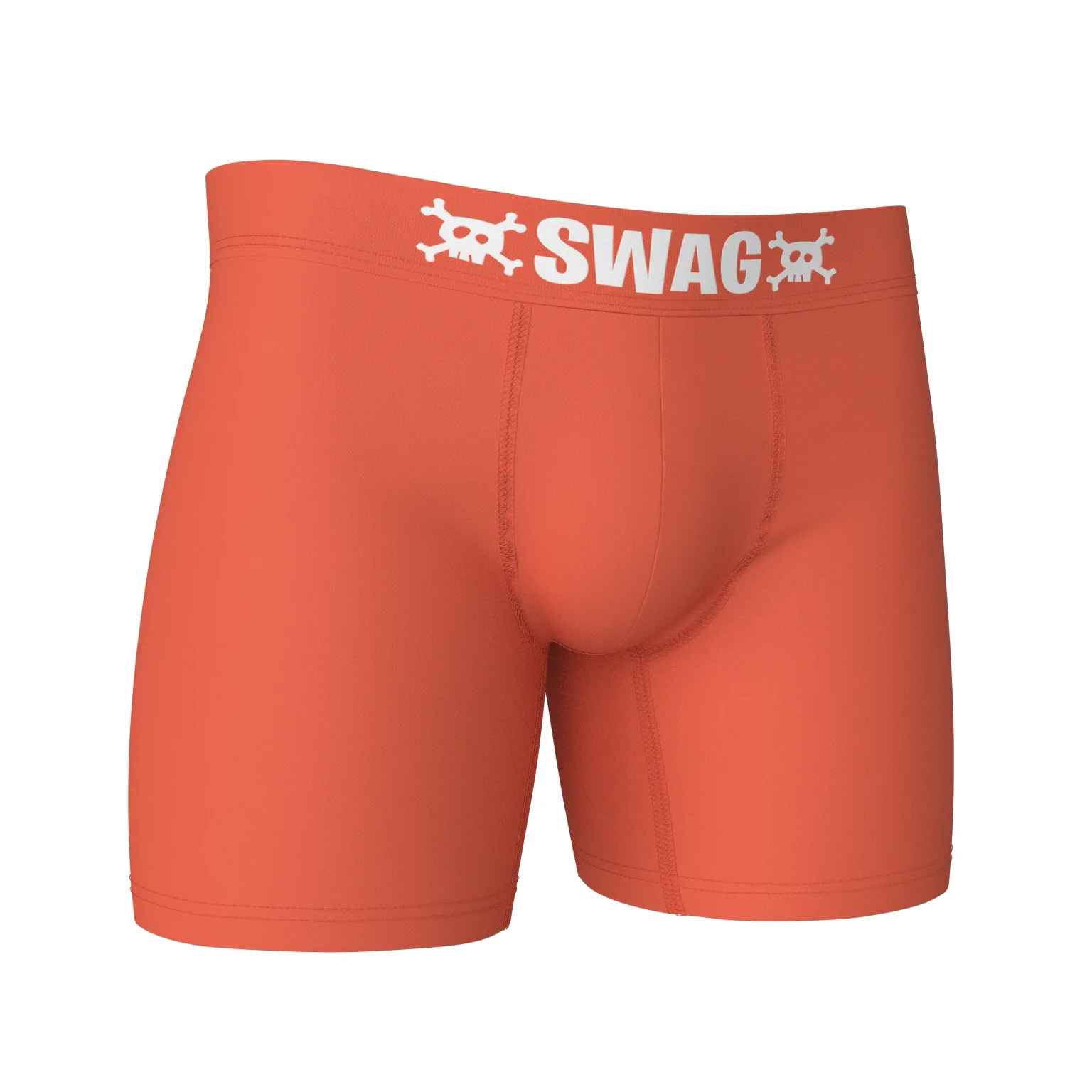 SWAG UnBasics® - Solid Deep Coral Boxers - Image 19