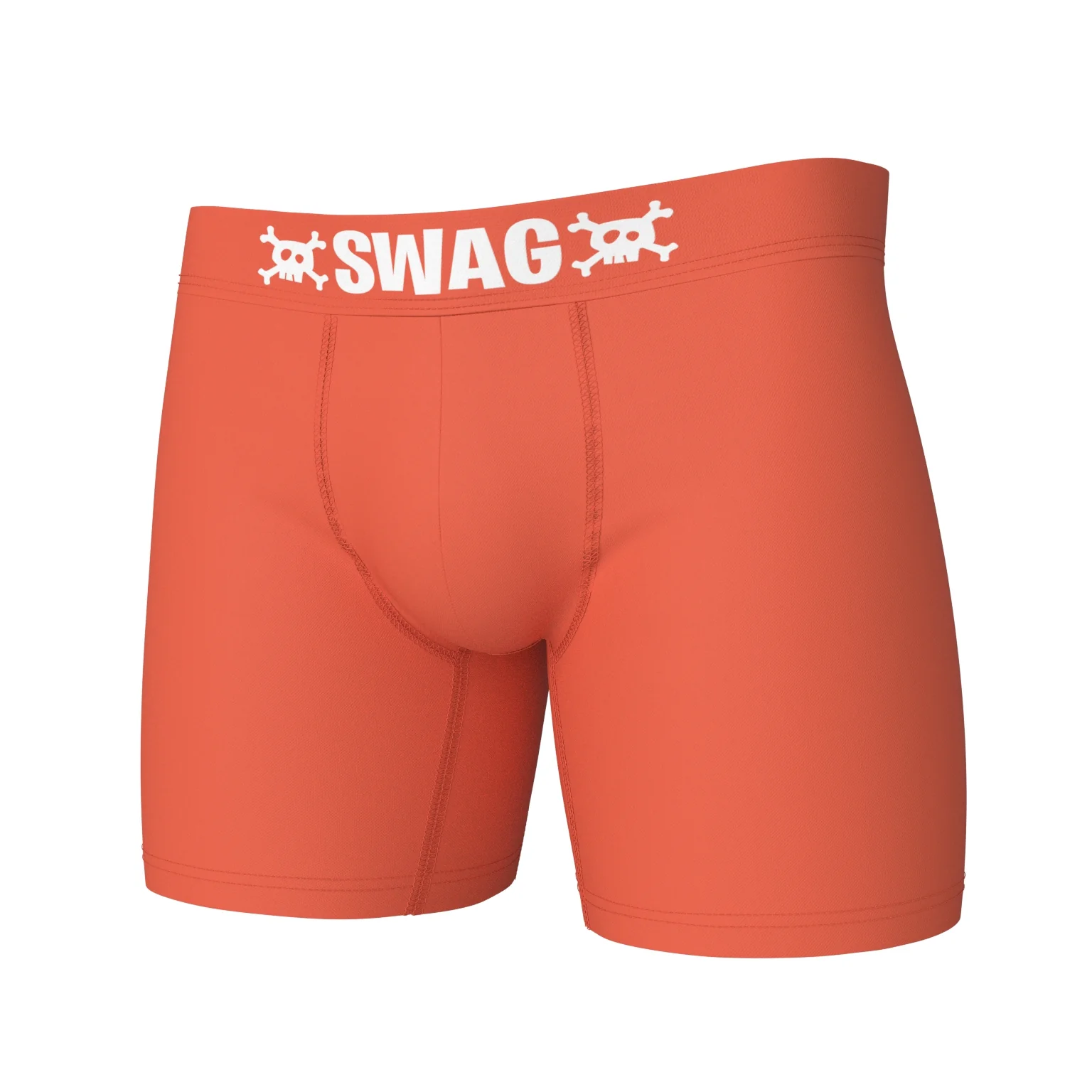 SWAG UnBasics® - Solid Deep Coral Boxers - Image 3