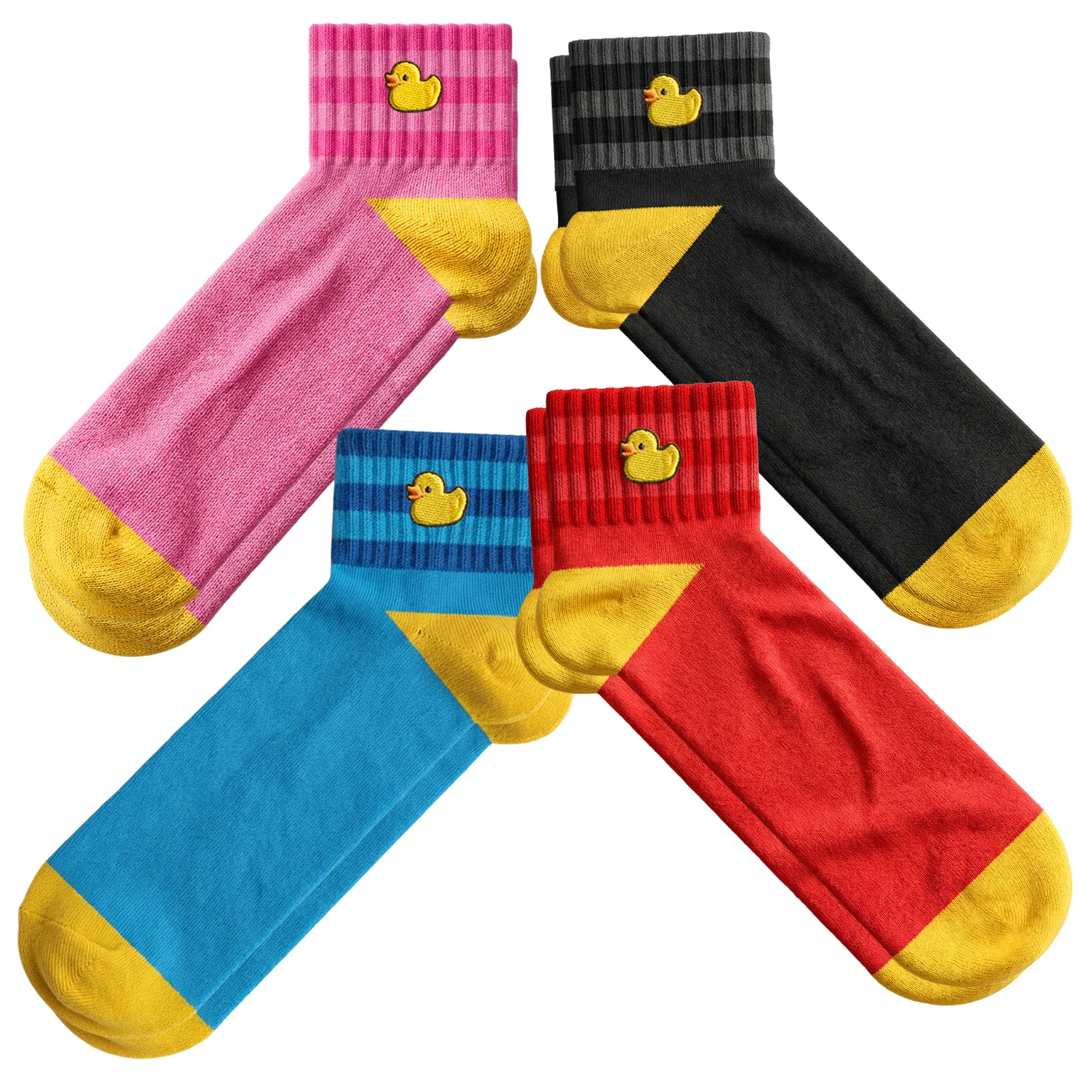 Quack Pack 4-Pack Quarter Socks