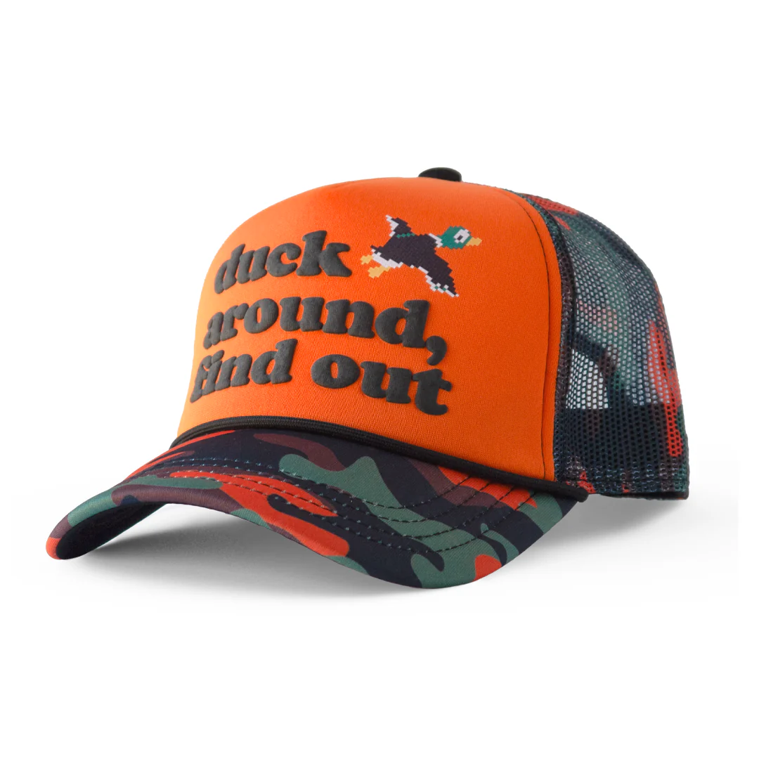“Duck Around, Find Out” Trucker Cap