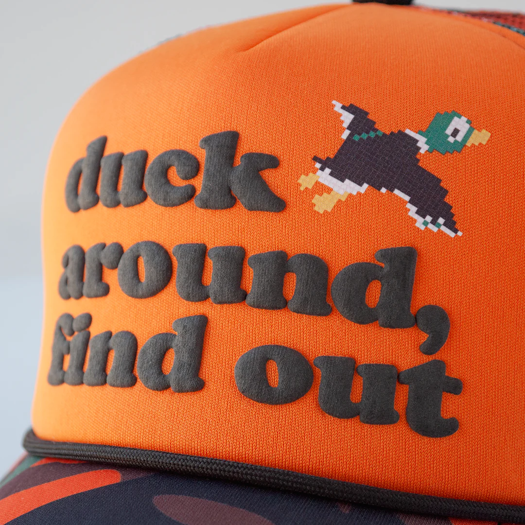 “Duck Around, Find Out” Trucker Cap - Image 2