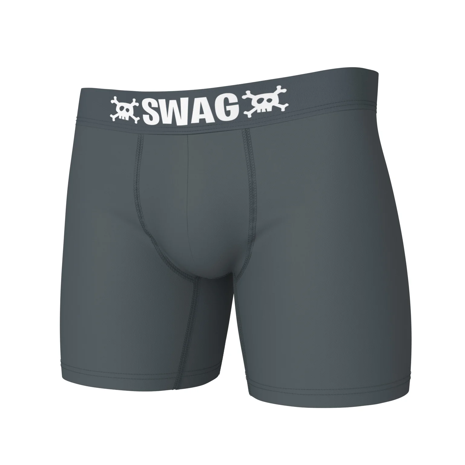 SWAG UnBasics® - Solid Gray Boxers - Image 3