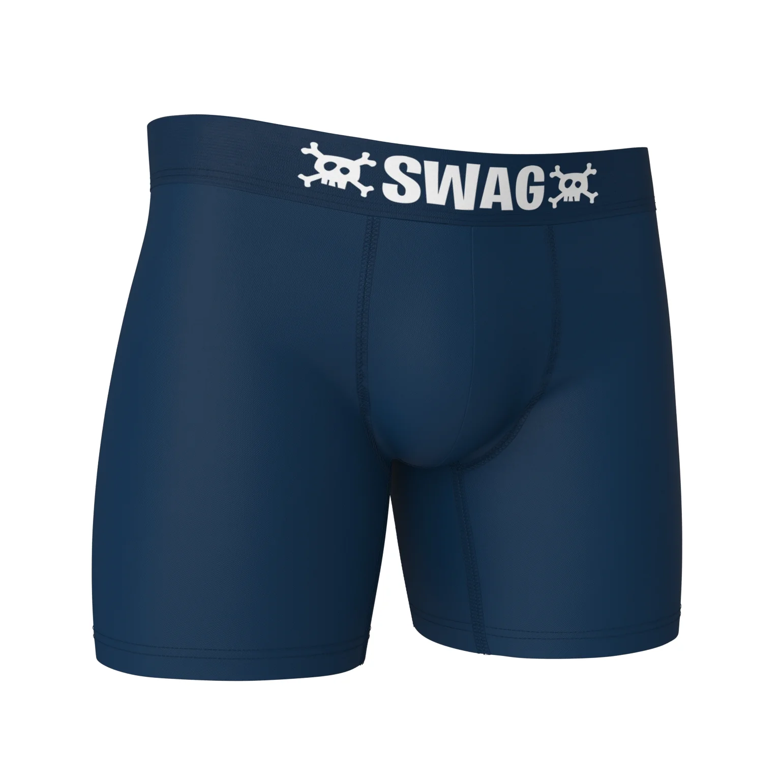 SWAG UnBasics® - Solid Navy Blue Boxers - Image 19