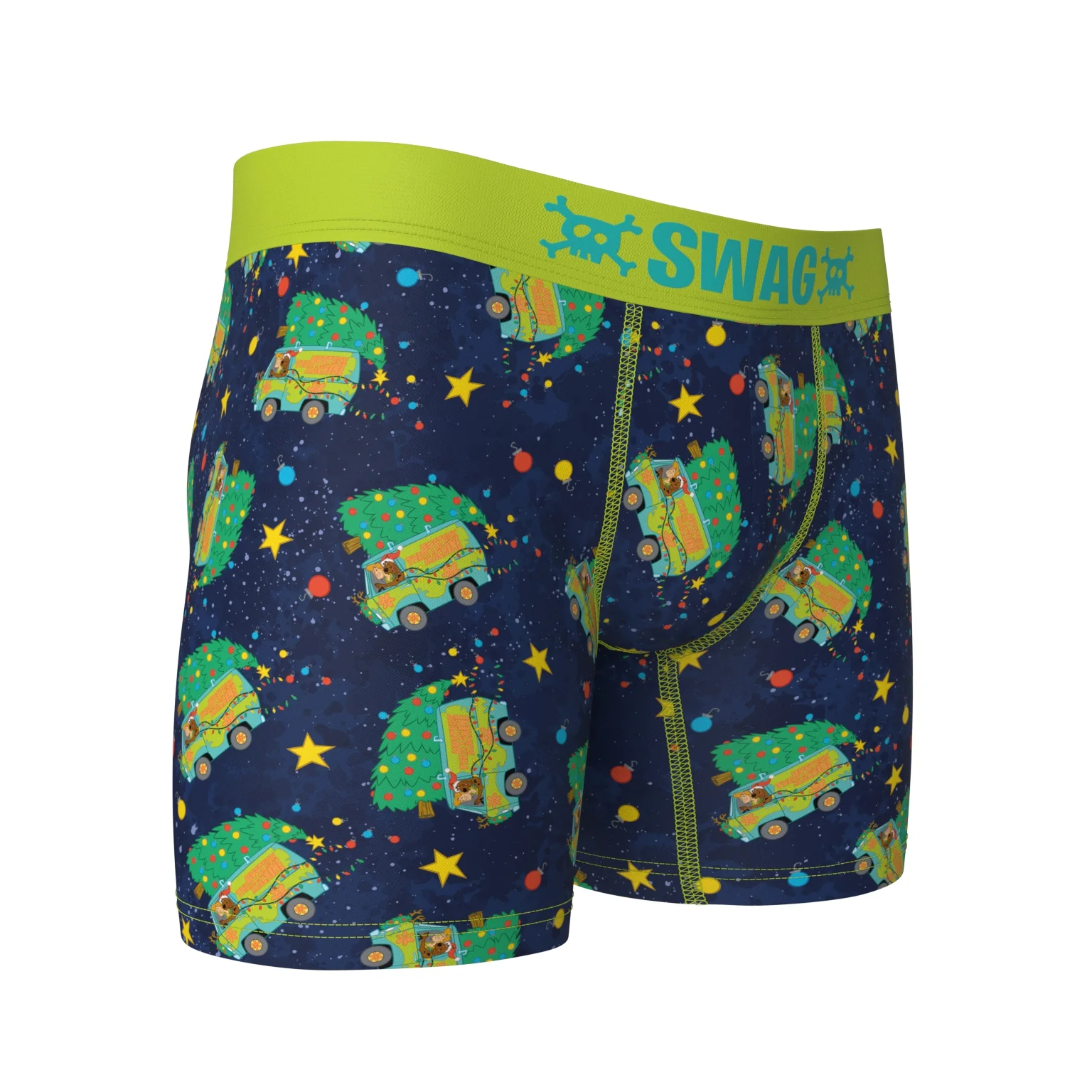 “Scooby-Doo: Xmas Mystery Machine” Holiday Boxer Briefs - Image 18
