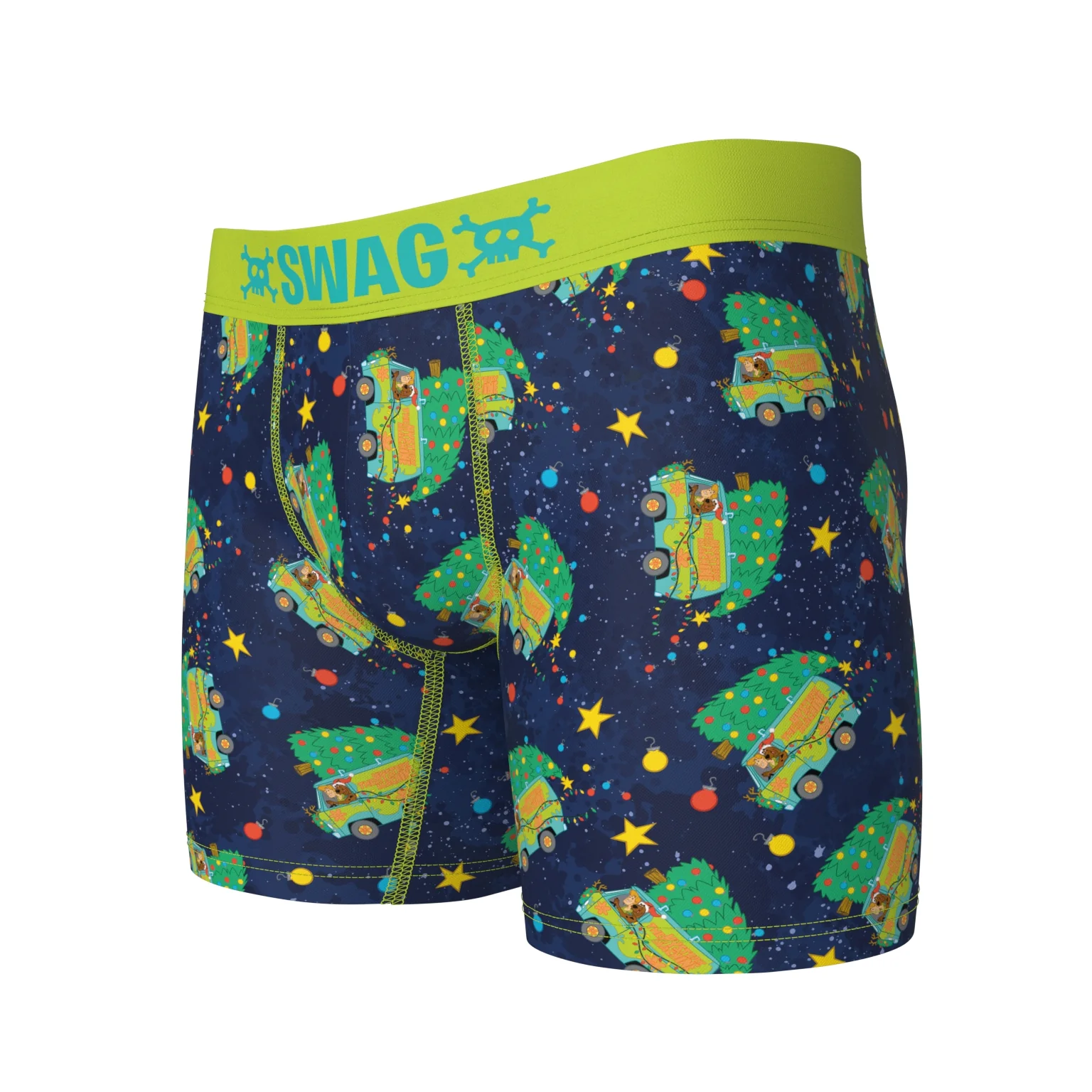 “Scooby-Doo: Xmas Mystery Machine” Holiday Boxer Briefs - Image 4