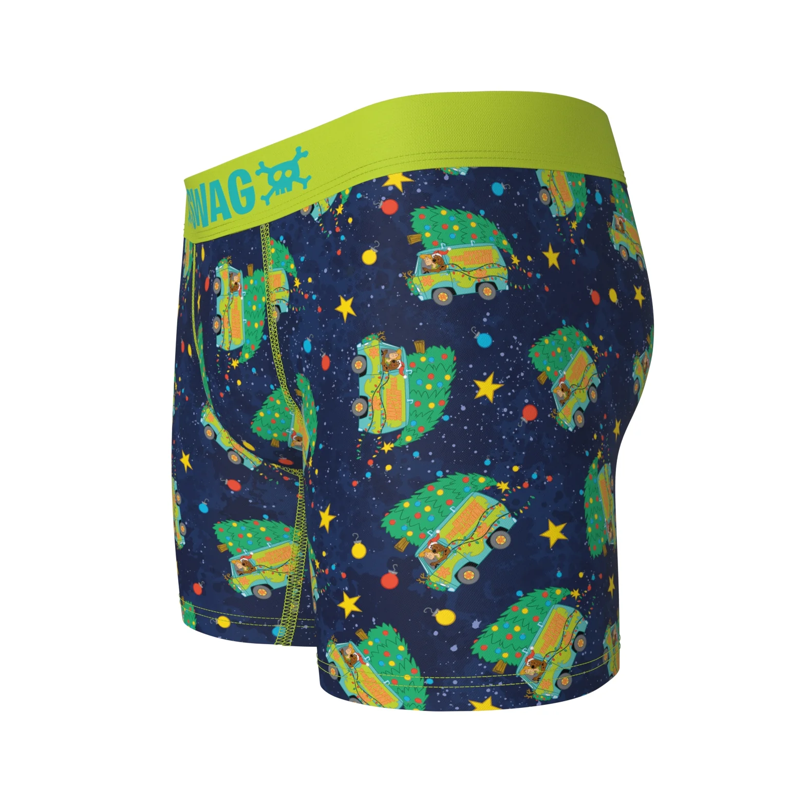 “Scooby-Doo: Xmas Mystery Machine” Holiday Boxer Briefs - Image 5