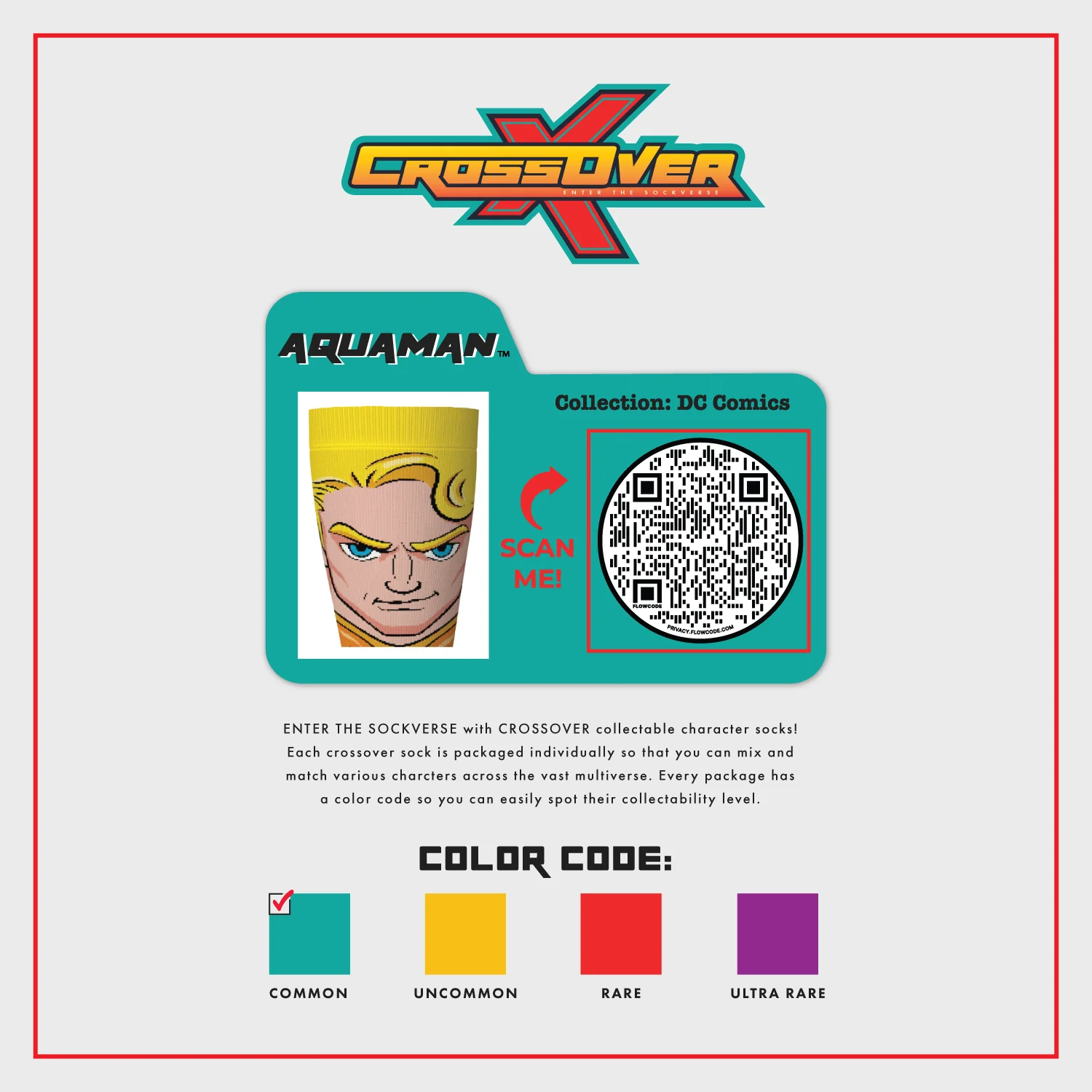 SWAG x CROSSOVER - AQUAMAN (DC004) - PAIR - Image 4